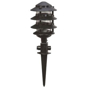Lampa de exterior, Avonni, 685AVN1158, Plastic ABS, Negru imagine
