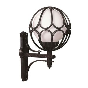 Lampa de exterior, Avonni, 685AVN1133, Plastic ABS, Alb/Negru imagine