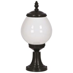 Lampa de exterior, Avonni, 685AVN1281, Plastic ABS, Alb/Negru imagine