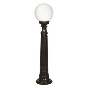 Lampadar de exterior, Avonni, 685AVN1152, Plastic ABS, Alb/Negru imagine