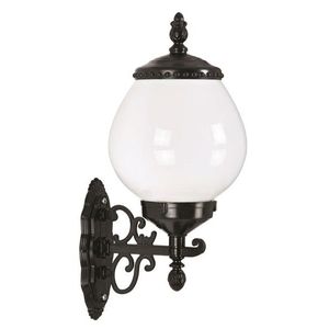 Lampa de exterior, Avonni, 685AVN1280, Plastic ABS, Alb/Negru imagine