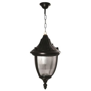 Lustra de exterior, Avonni, 685AVN1237, Plastic ABS, Negru imagine