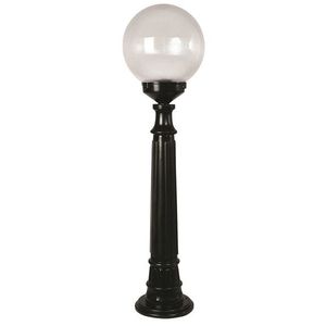 Lampadar de exterior, Avonni, 685AVN1147, Plastic ABS, Negru imagine