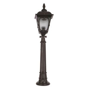 Lampadar de exterior, Avonni, 685AVN1205, Plastic ABS, Negru imagine