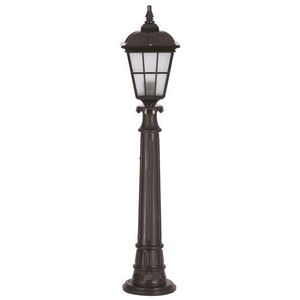 Lampadar de exterior, Avonni, 685AVN1218, Plastic ABS, Negru imagine