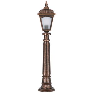Lampadar de exterior, Avonni, 685AVN1234, Plastic ABS, Maro imagine