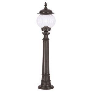 Lampadar de exterior, Avonni, 685AVN1252, Plastic ABS, Negru imagine