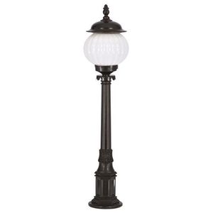 Lampadar de exterior, Avonni, 685AVN1253, Plastic ABS, Negru imagine