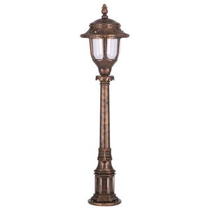 Lampadar de exterior, Avonni, 685AVN1195, Plastic ABS, Maro imagine
