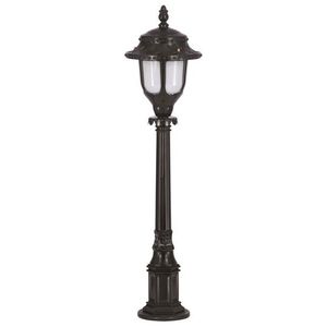 Lampadar de exterior, Avonni, 685AVN1196, Plastic ABS, Negru imagine