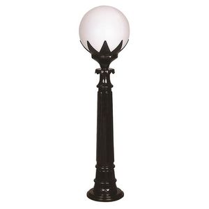 Lampadar de exterior, Avonni, 685AVN1360, Plastic ABS, Alb/Negru imagine