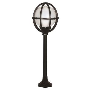 Lampadar de exterior, Avonni, 685AVN1132, Plastic ABS, Alb/Negru imagine