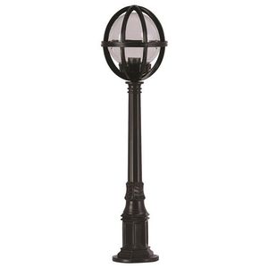 Lampadar de exterior, Avonni, 685AVN1102, Plastic ABS, Negru imagine