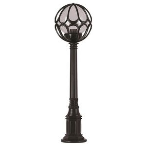 Lampadar de exterior, Avonni, 685AVN1105, Plastic ABS, Negru imagine