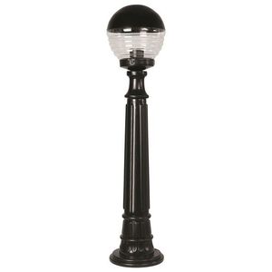 Lampadar de exterior, Avonni, 685AVN1175, Plastic ABS, Negru imagine