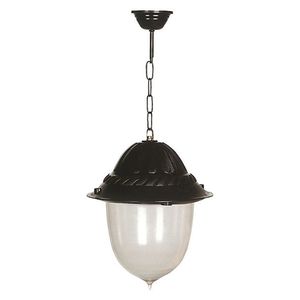 Lustra de exterior, Avonni, 685AVN1371, Plastic ABS, Negru imagine