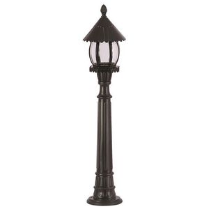 Lampadar de exterior, Avonni, 685AVN1225, Plastic ABS, Negru imagine