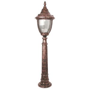 Lampadar de exterior, Avonni, 685AVN1241, Plastic ABS, Negru imagine