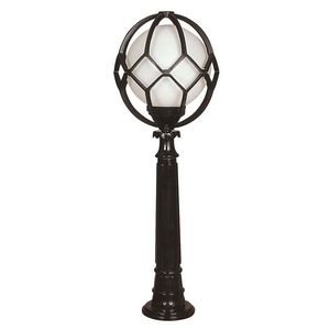 Lampadar de exterior, Avonni, 685AVN1117, Plastic ABS, Alb/Negru imagine