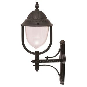 Lampa de exterior, Avonni, 685AVN1370, Plastic ABS, Negru imagine