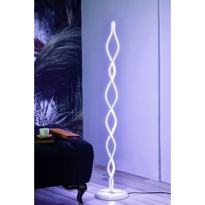 Lampadar, Curlux, 509CRL1122, Aluminiu, Alb imagine