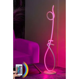 Lampadar, Curlux, 509CRL1105, Aluminiu, Multicolor imagine