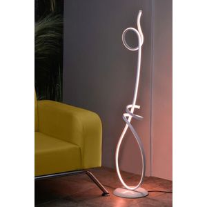 Lampadar, Curlux, 509CRL1106, Aluminiu, Alb imagine