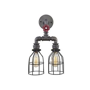 Lustra, Evila Originals, 791EVL2509, Fier, Argintiu / Negru imagine
