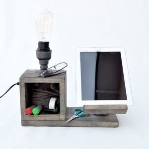 Lampa de masa, Evila Originals, 791EVL1559, Fier, Negru imagine