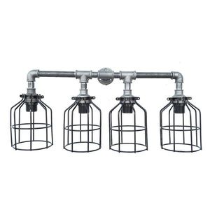 Lustra, Evila Originals, 791EVL2504, Fier, Negru imagine