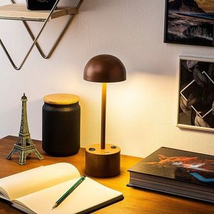 Lampa de masa, Fresno, 119FRS1424, Metal, Cupru imagine