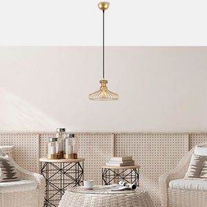 Lustra, Fulgor, 942FLG1439, Metal, Auriu imagine