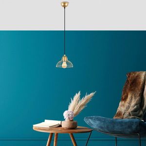 Lustra, Fulgor, 942FLG1436, Metal, Auriu imagine