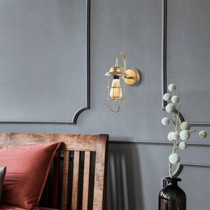 Aplica de perete, Fulgor, 942FLG2204, Metal, Auriu imagine