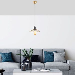 Lustra, Fulgor, 942FLG1464, Metal, Auriu imagine
