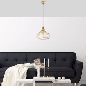 Lustra, Fulgor, 942FLG1604, Metal, Auriu imagine