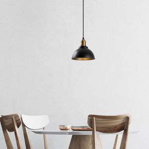 Lustra, Fulgor, 942FLG2132, Metal, Negru/Maro antic imagine
