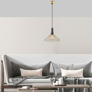 Lustra, Fulgor, 942FLG1426, Metal, Auriu imagine