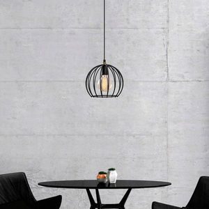 Lustra, Fulgor, 942FLG1244, Metal, Negru imagine