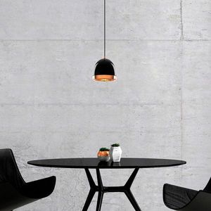 Lustra, Fulgor, 942FLG1133, Metal, Negru imagine