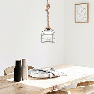 Lustra, Fulgor, 942FLG1152, Sfoara, Negru/Bej imagine