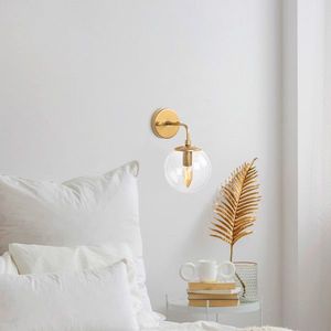 Aplica de perete, Fulgor, 942FLG2179, Metal, Auriu imagine