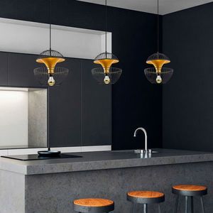 Lustra, Fulgor, 942FLG1259, Metal, Negru imagine