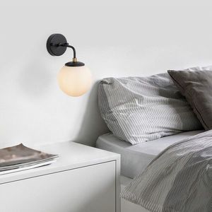 Aplica de perete, Fulgor, 942FLG2180, Metal, Negru / Antic / Crem imagine