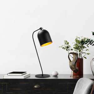 Lampa de masa, Fulgor, 942FLG1823, Metal, Negru imagine