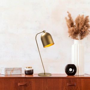 Lampa de masa, Fulgor, 942FLG1824, Metal, Auriu imagine