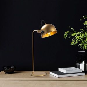 Lampa de masa, Fulgor, 942FLG1828, Metal, Auriu imagine