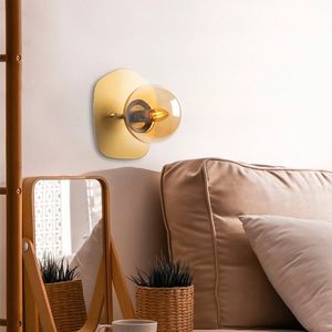 Aplica de perete, Fulgor, 942FLG1375, Metal, Auriu imagine