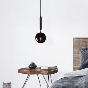 Lustra, Fulgor, 942FLG1307, Metal, Negru imagine