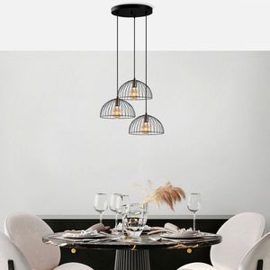 Lustra, Fulgor, 942FLG1609, Metal, Negru/Maro antic imagine